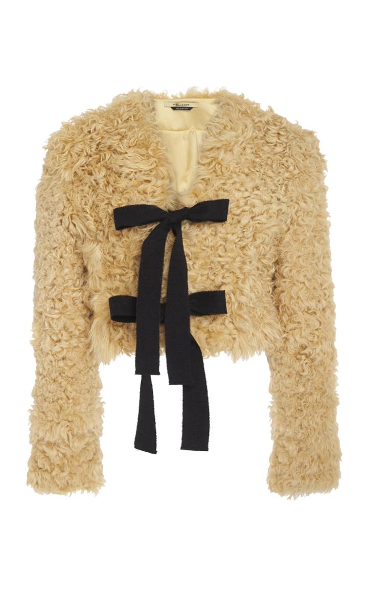 Hellessy Spencer Shearling Jacket