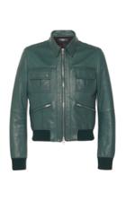 Moda Operandi Amiri Ribbed Leather Jacket