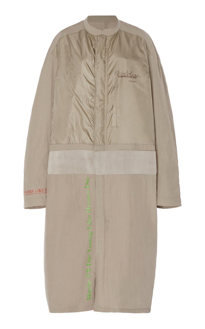 Moda Operandi Haider Ackermann Elongated Shell Coat Size: 34