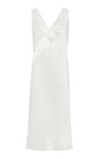 Moda Operandi Helmut Lang Sash-detailed Duchess Satin Dress Size: 0