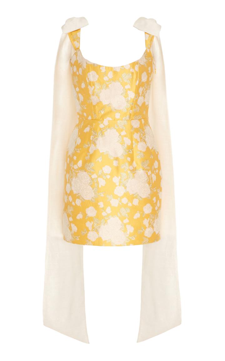 Moda Operandi Markarian Celestia Floral Brocade Mini Dress Size: 0