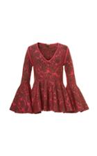 Pepa Pombo Hogarth Peplum Blouse
