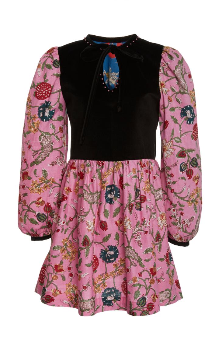 Moda Operandi Alix Of Bohemia Go Ask Alice Cotton-blend Mini Dress