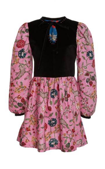 Moda Operandi Alix Of Bohemia Go Ask Alice Cotton-blend Mini Dress