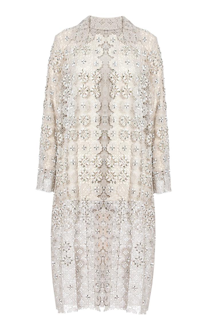 Moda Operandi Biyan Resendea Lace Macrame Coat