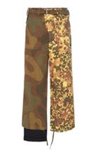 Marni Printed Contrast Trousers