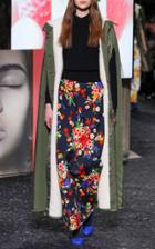 Miu Miu Floral Maxi Skirt