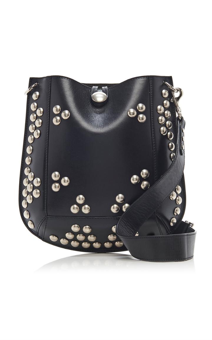 Moda Operandi Isabel Marant Oskan New Studded Leather Shoulder Bag