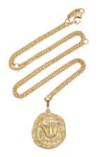 Azlee Of The Earth 18k Yellow Gold Diamond Necklace