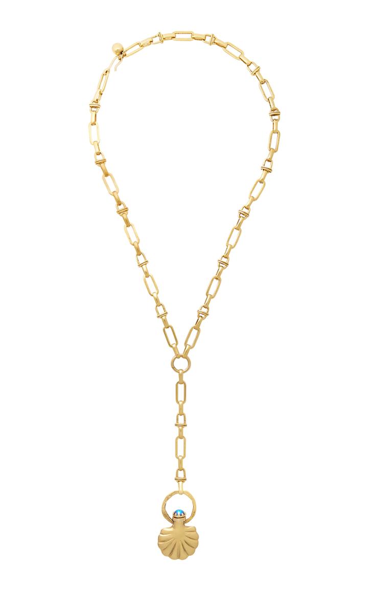 Brinker & Eliza Tallulah 24k Gold-plated Necklace