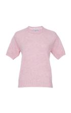 Prada Wool-blend Short Sleeve Top