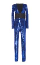 Dundas Sequin Embroidered Jumpsuit