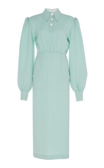 Rowen Rose Polo Wool Midi Dress
