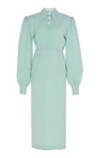 Rowen Rose Polo Wool Midi Dress