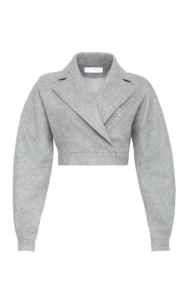 Marina Moscone Gladiator Cropped Jacket