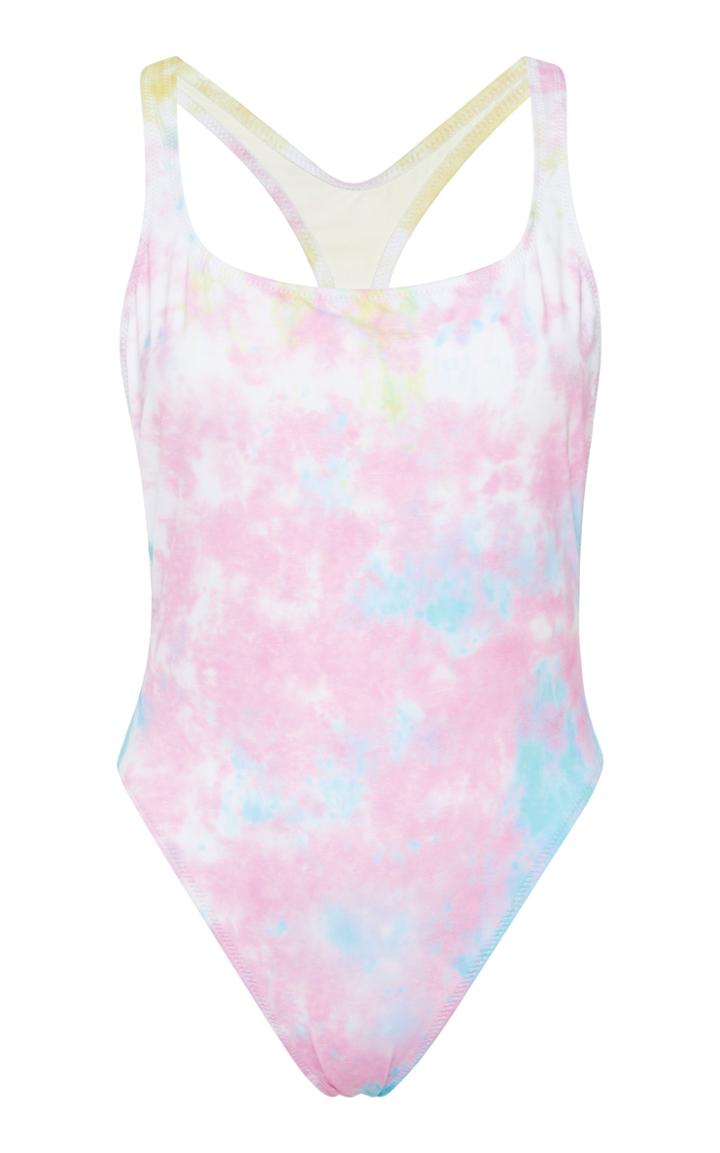 Solid & Striped + Re/done Tie-dye One-piece Swimsuit