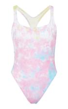 Solid & Striped + Re/done Tie-dye One-piece Swimsuit