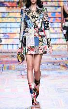 Moda Operandi Dolce & Gabbana Peaked Brocade Blazer Dress