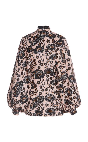 Giambattista Valli Poof Sleeve Mini Dress