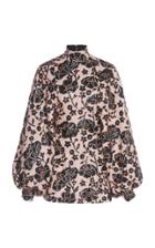 Giambattista Valli Poof Sleeve Mini Dress