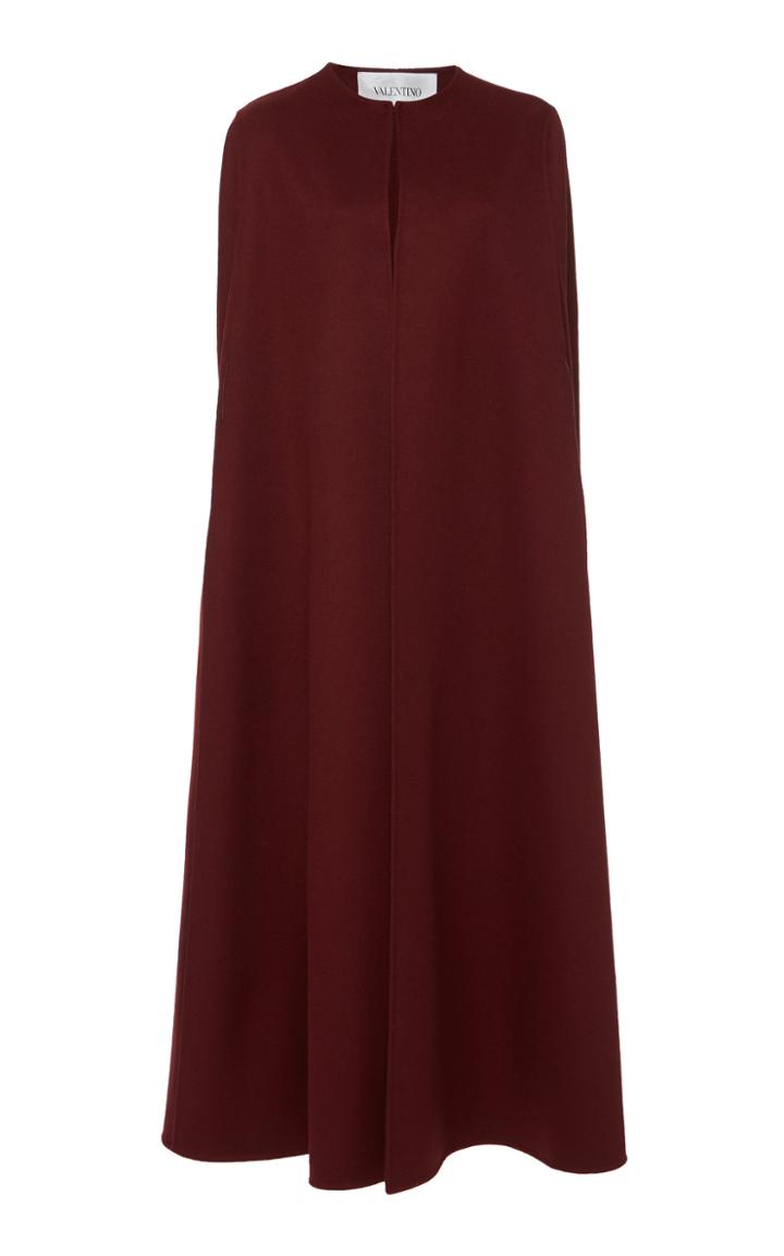 Valentino Wool Cashmere Cape