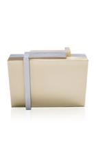 Nathalie Trad Brass And Stainless Steel Clutch