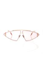 Burberry Sunglasses D-frame Gold-plated Metal And Acetate Sunglasses