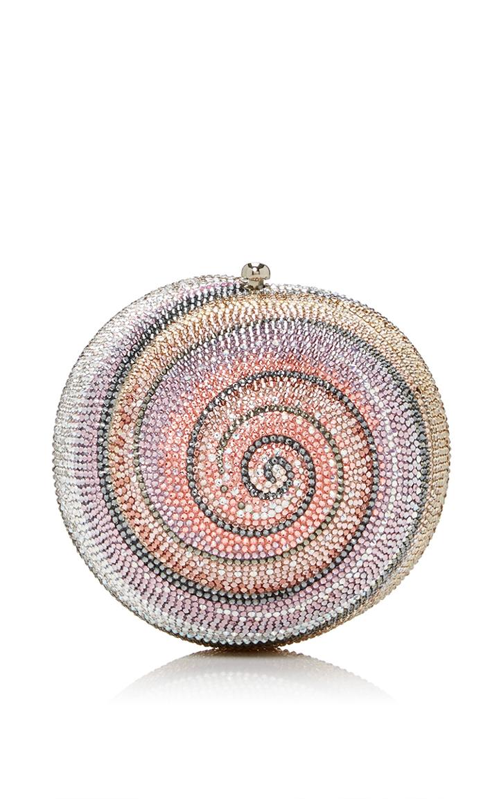 Judith Leiber Couture Polymita Snail Shell Clutch
