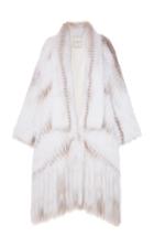Pologeorgis The Phoenix White Multi Fur Coat