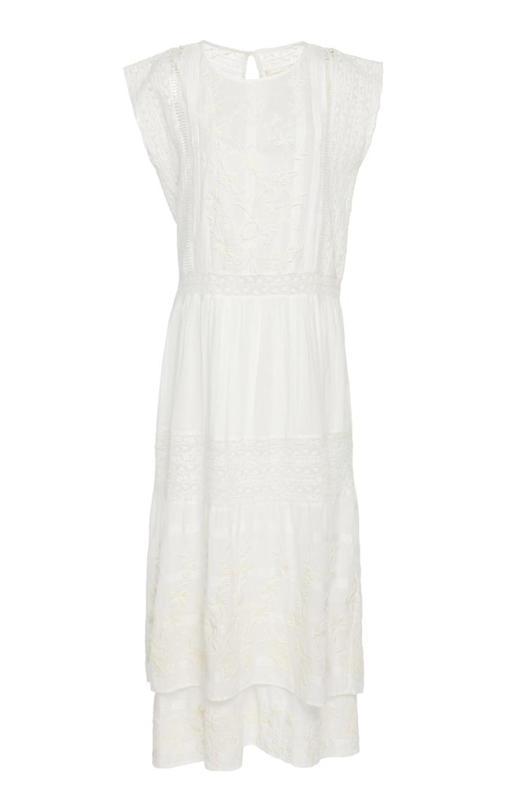 Loveshackfancy Cameron Shift Maxi Dress
