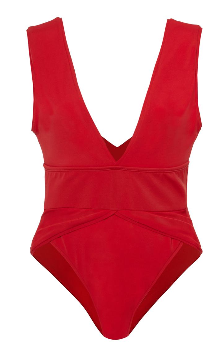 Oye Swimwear Iris Ruched Swimsuit