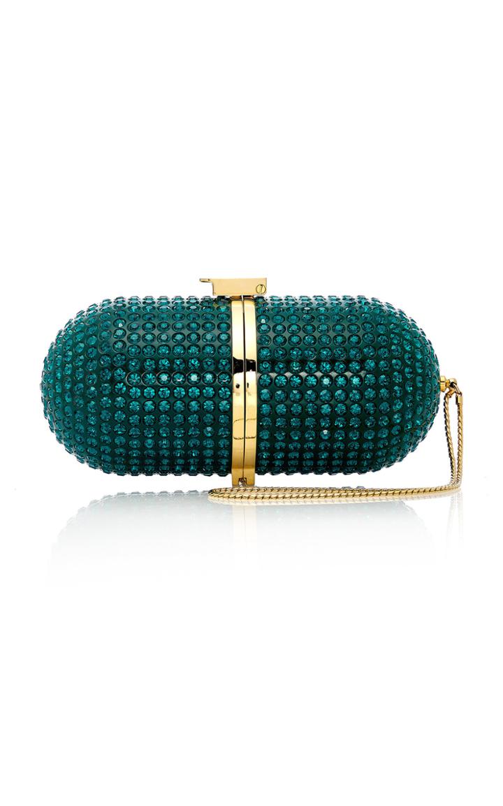 Marzook Brass And Crystal Pill Bag