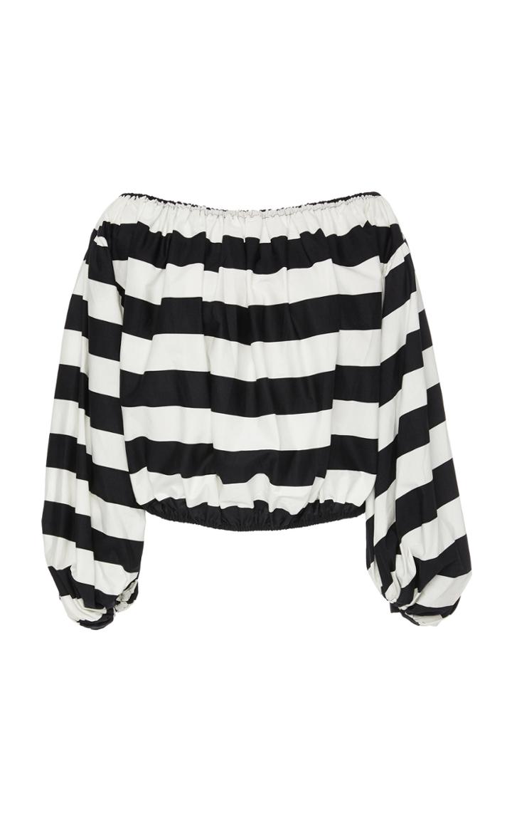 Caroline Constas Andros Off The Shoulder Top