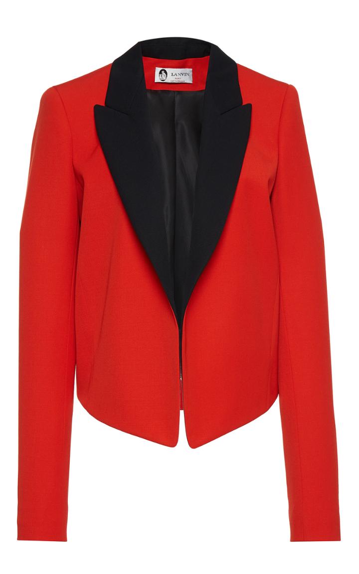 Lanvin Gabardine Smoking Jacket