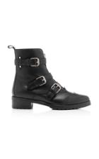 Tabitha Simmons Alex Buckled Leather Boots