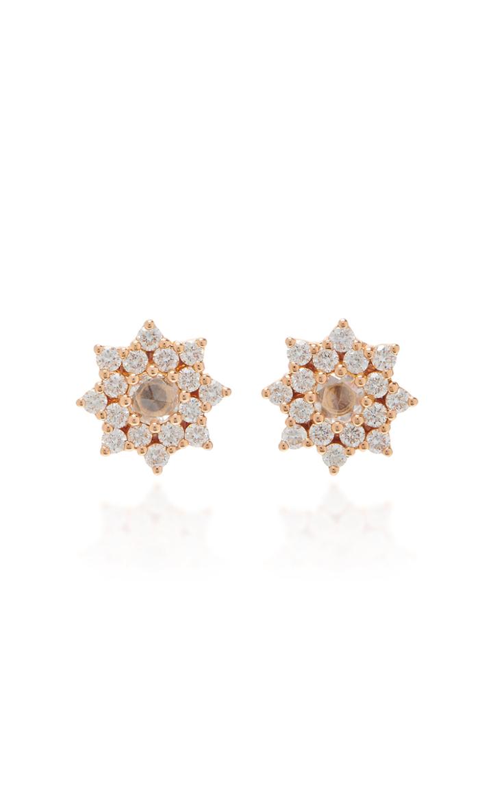 Parulina 18k Gold And Diamond Earrings