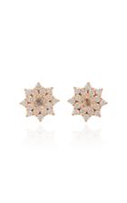 Parulina 18k Gold And Diamond Earrings