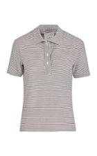 Moda Operandi Giuliva Heritage Collection The Daphne Polo Shirt Cotton Stripes Size: