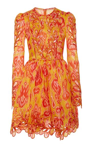Zimmermann Brightside Rouleaux Mini Dress