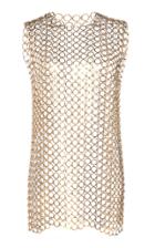 Paco Rabanne Gold-tone Chainmail Tank