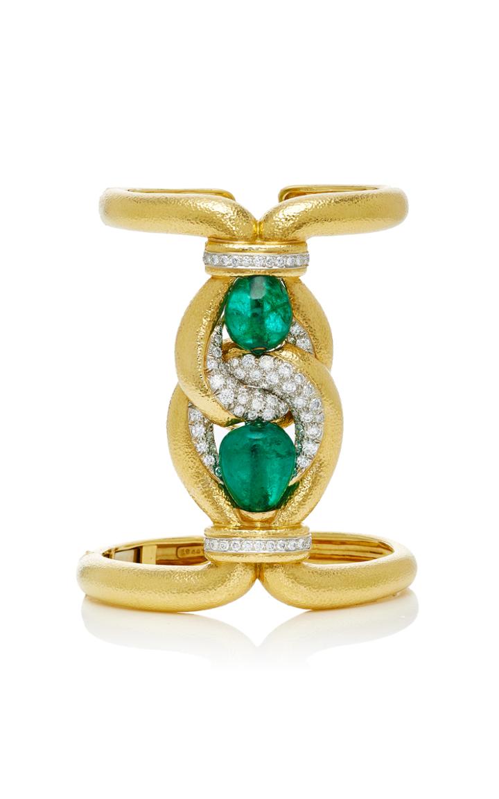 David Webb One-of-a-kind Sleeve Bracelet