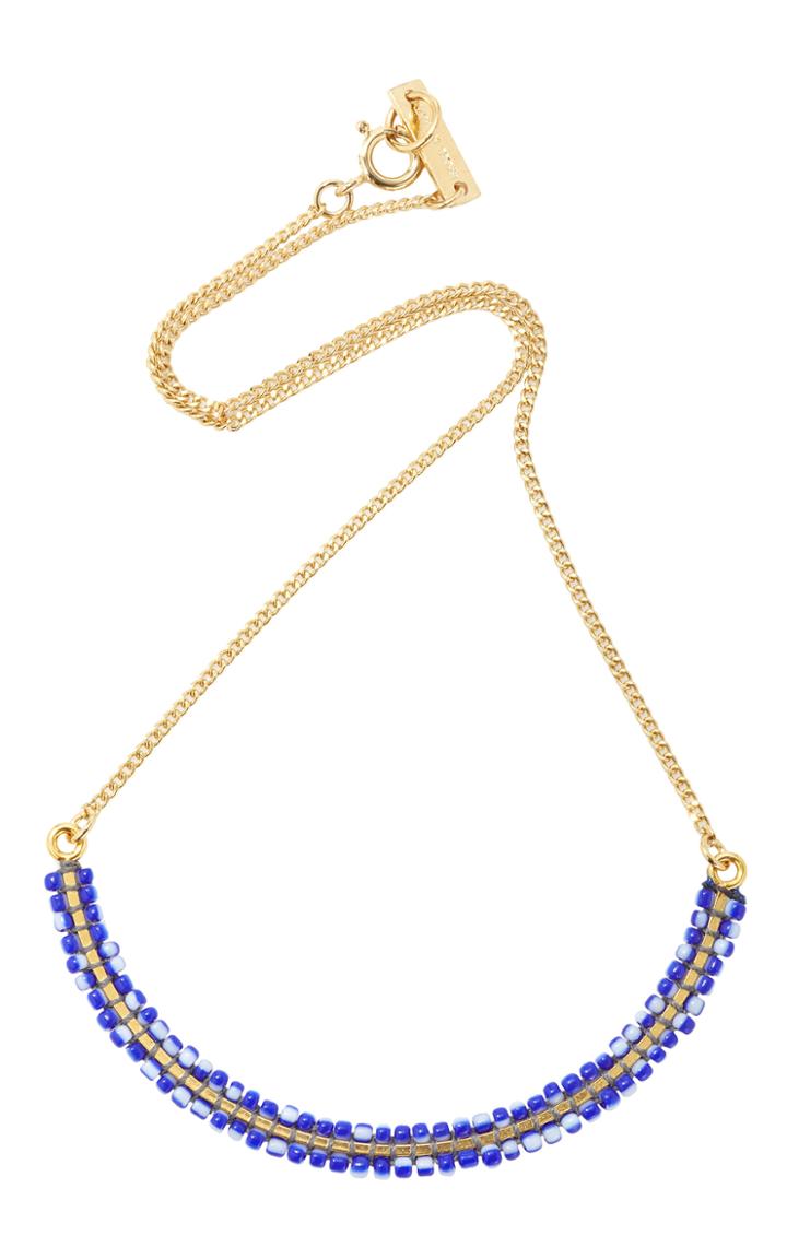Isabel Marant Gold-tone Beaded Necklace