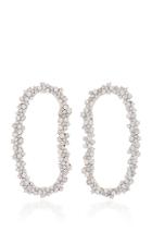 Ana Khouri 18k White Gold Diamond Mia Earrings
