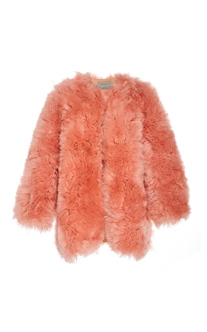 Soonil Silk Fur Jacket