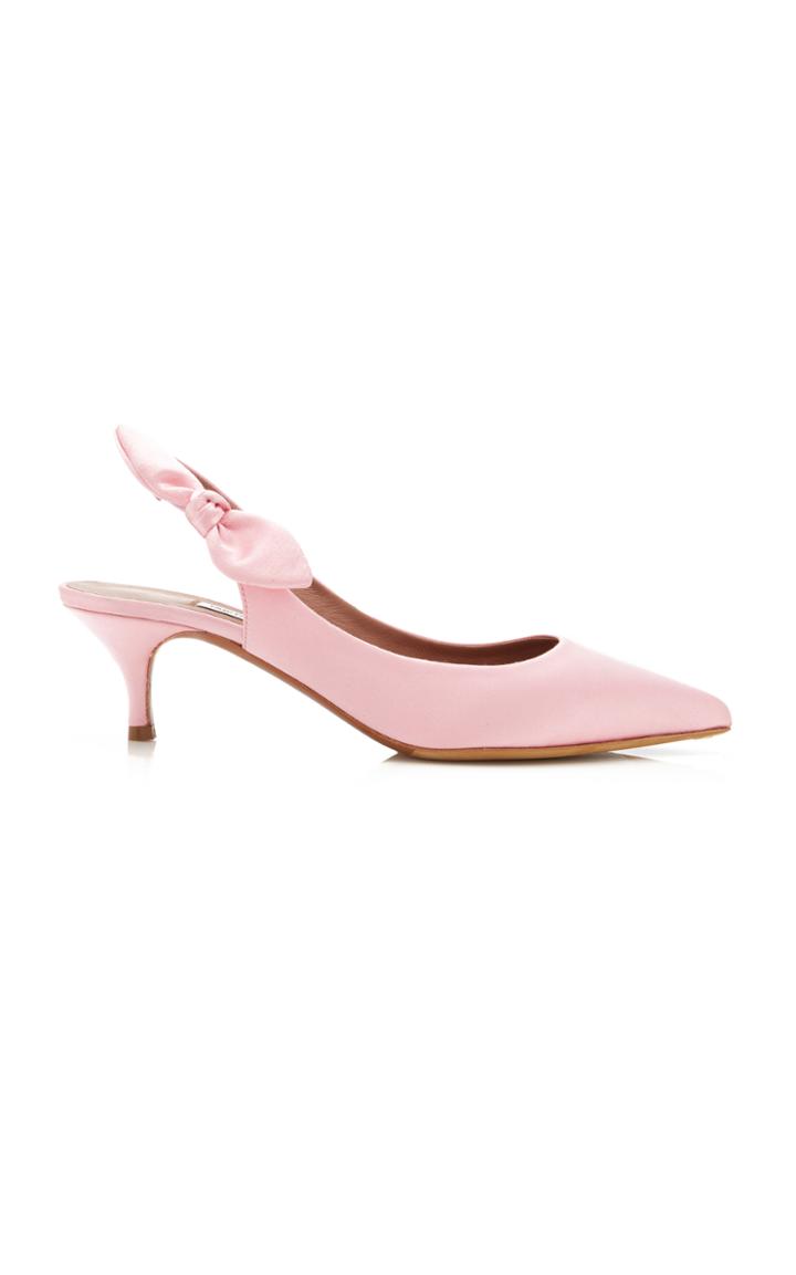 Tabitha Simmons Rise Satin Pump