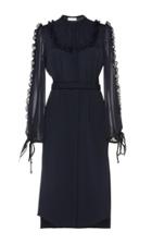 Dice Kayek Long Sleeve Knee Length Dress