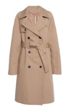 N 21 N&deg;21 Tammy Long Leather Trench Coat