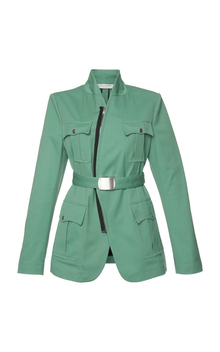 Philosophy Di Lorenzo Serafini Cotton Drill Jacket