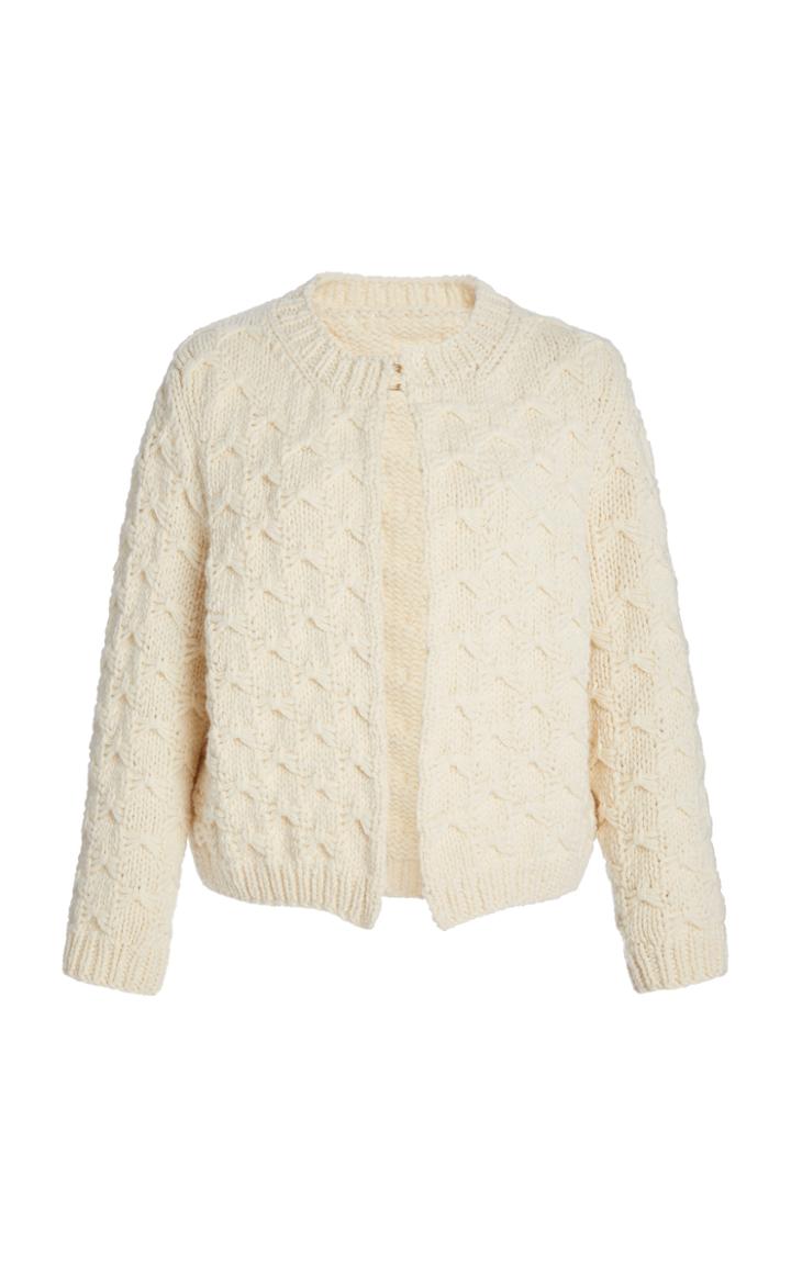 Moda Operandi Marc Jacobs Cropped Wool Cardigan Sweater