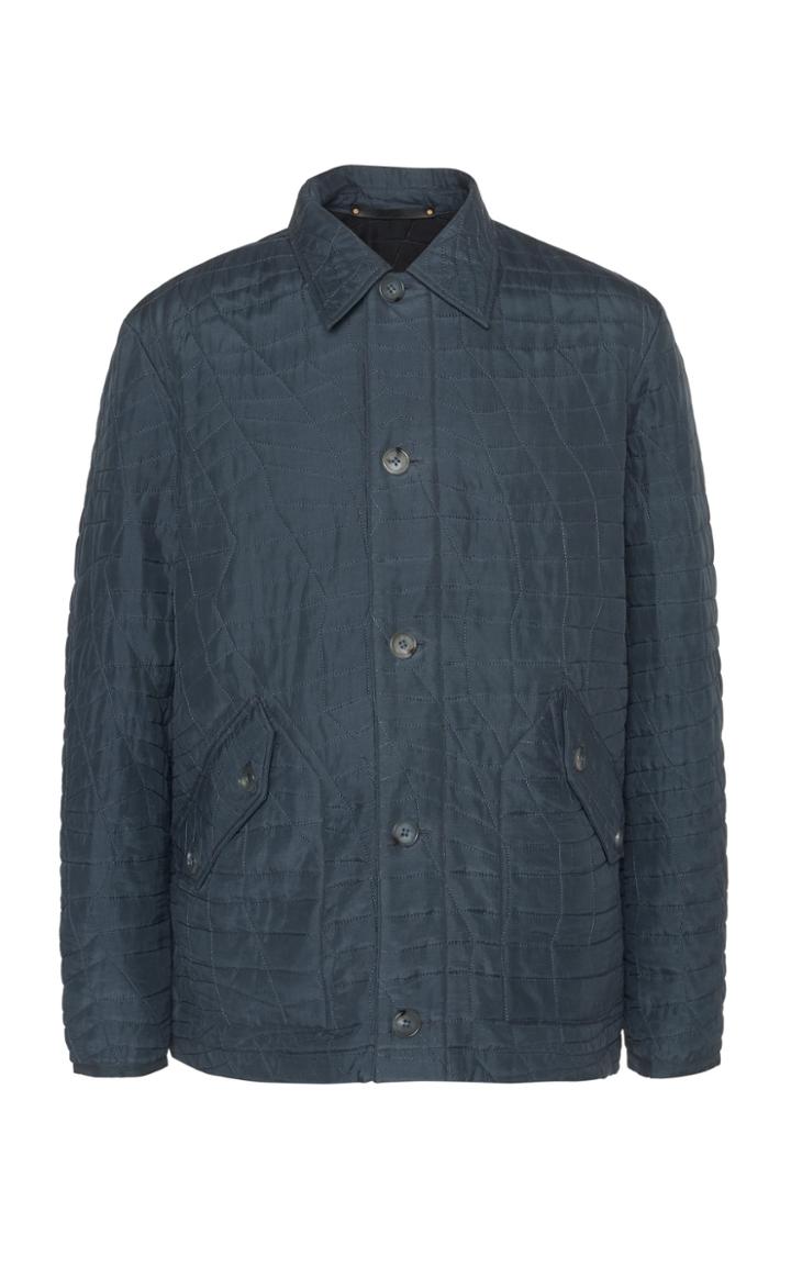 Paul Smith Quilted Collared Jacket